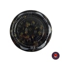 8" Round Sushi Tray with Lid (Round Sushi Trays, size 8" diameter · Tray H 1" · Lid H 1") — top view. Food-grade packaging for sale in the Philippines | Ziyah Packaging Supplies